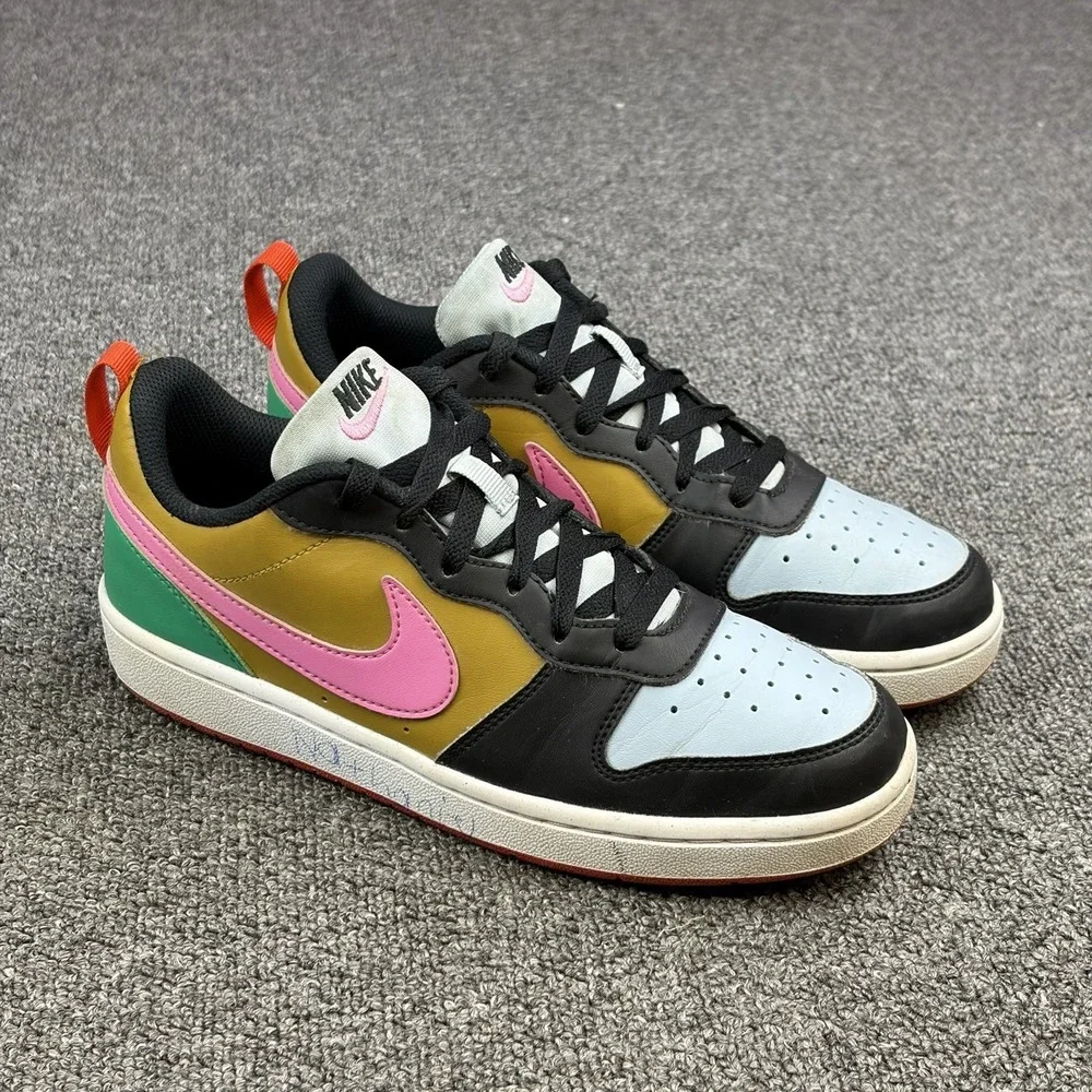 Nike Court Borough Low DV5456-004 Recraft GS Unisex Kids 6Y Shoe‎ Lace 6 Youth